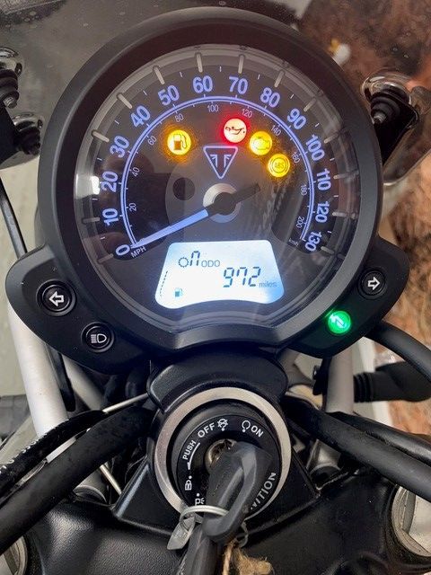 motorcycle electronic speedometer