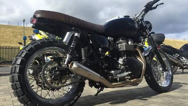 Black Motorbike